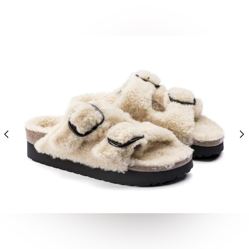 NEW Birkenstock Arizona Big Buckle Shearling - Picture 1 of 10